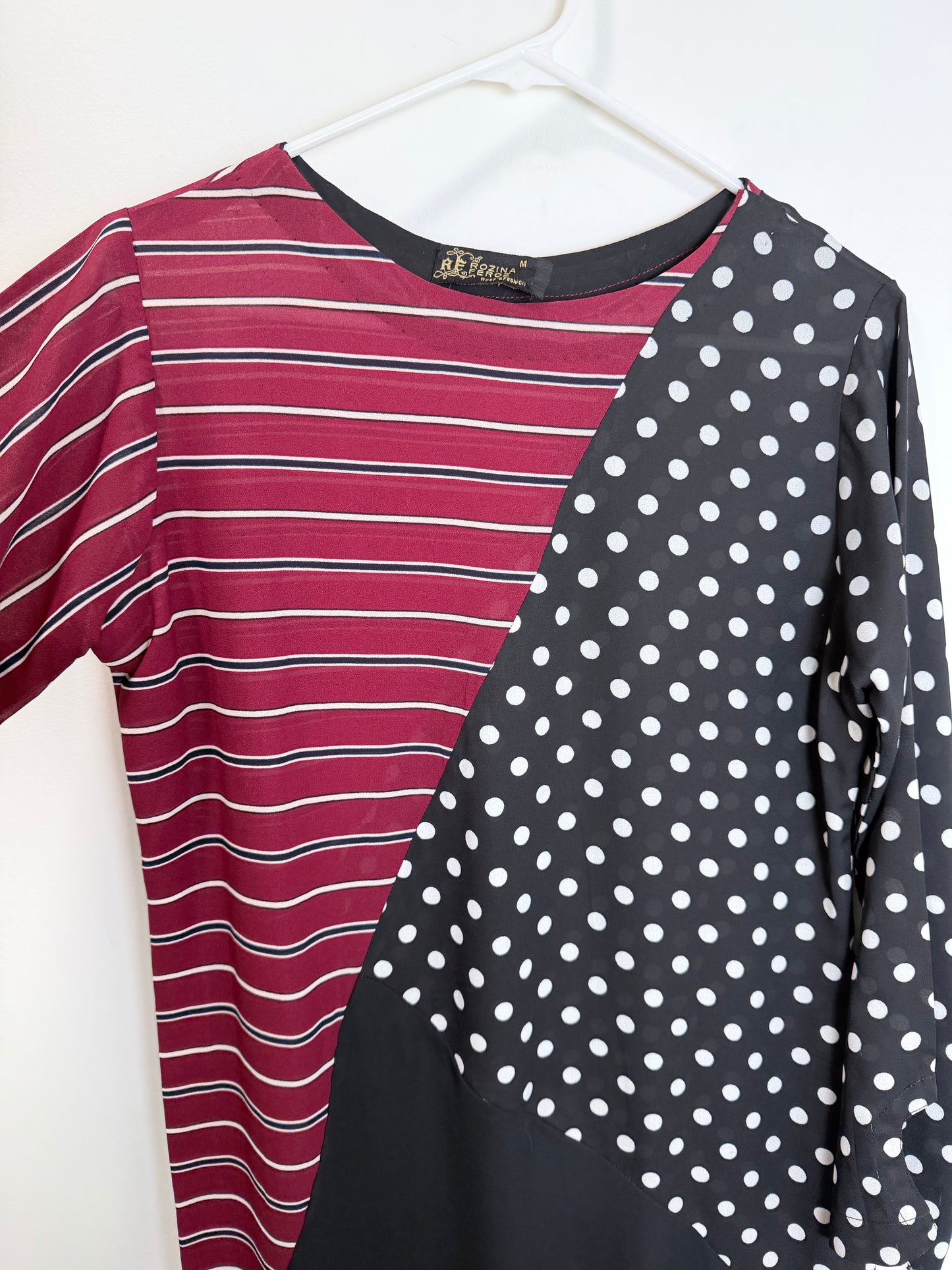 Black Red Kurta - 40