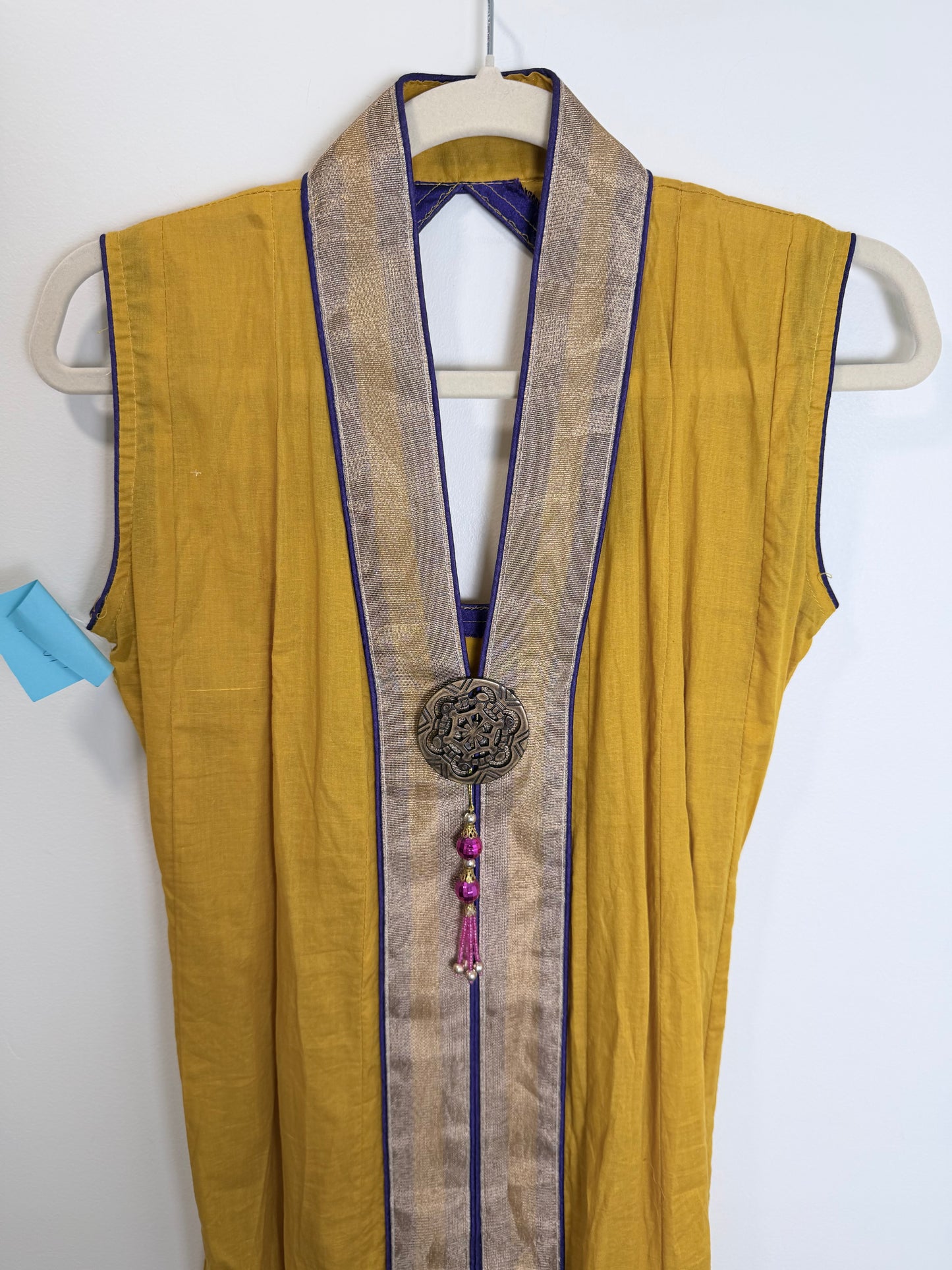 Mustard Anarkali Kurta - 40