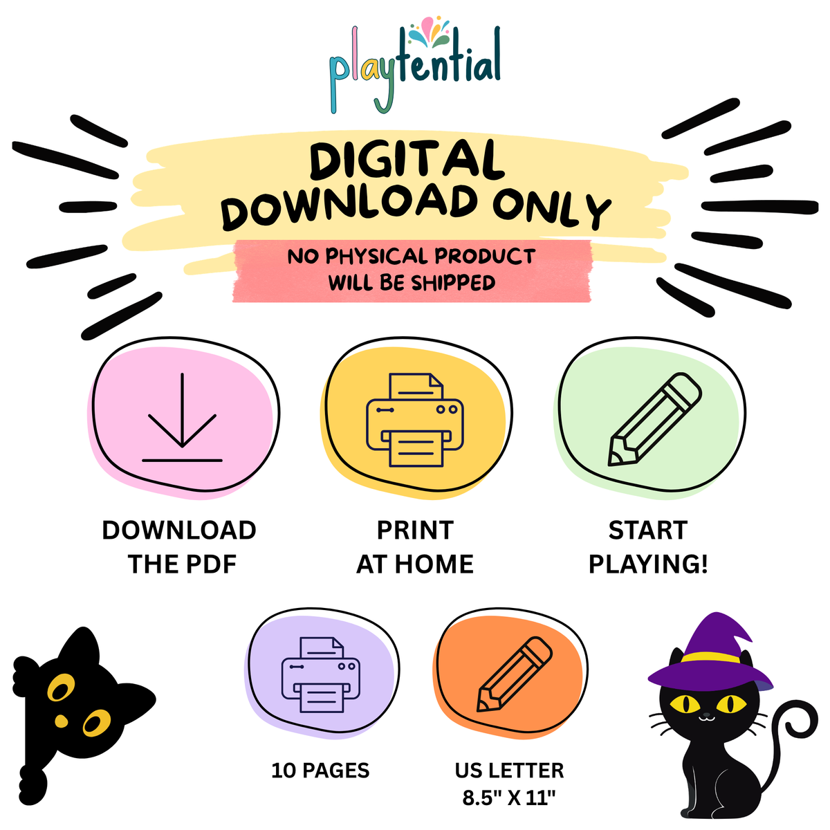 Spooky Little Tracers | Halloween Preschool Printable Activity Pack