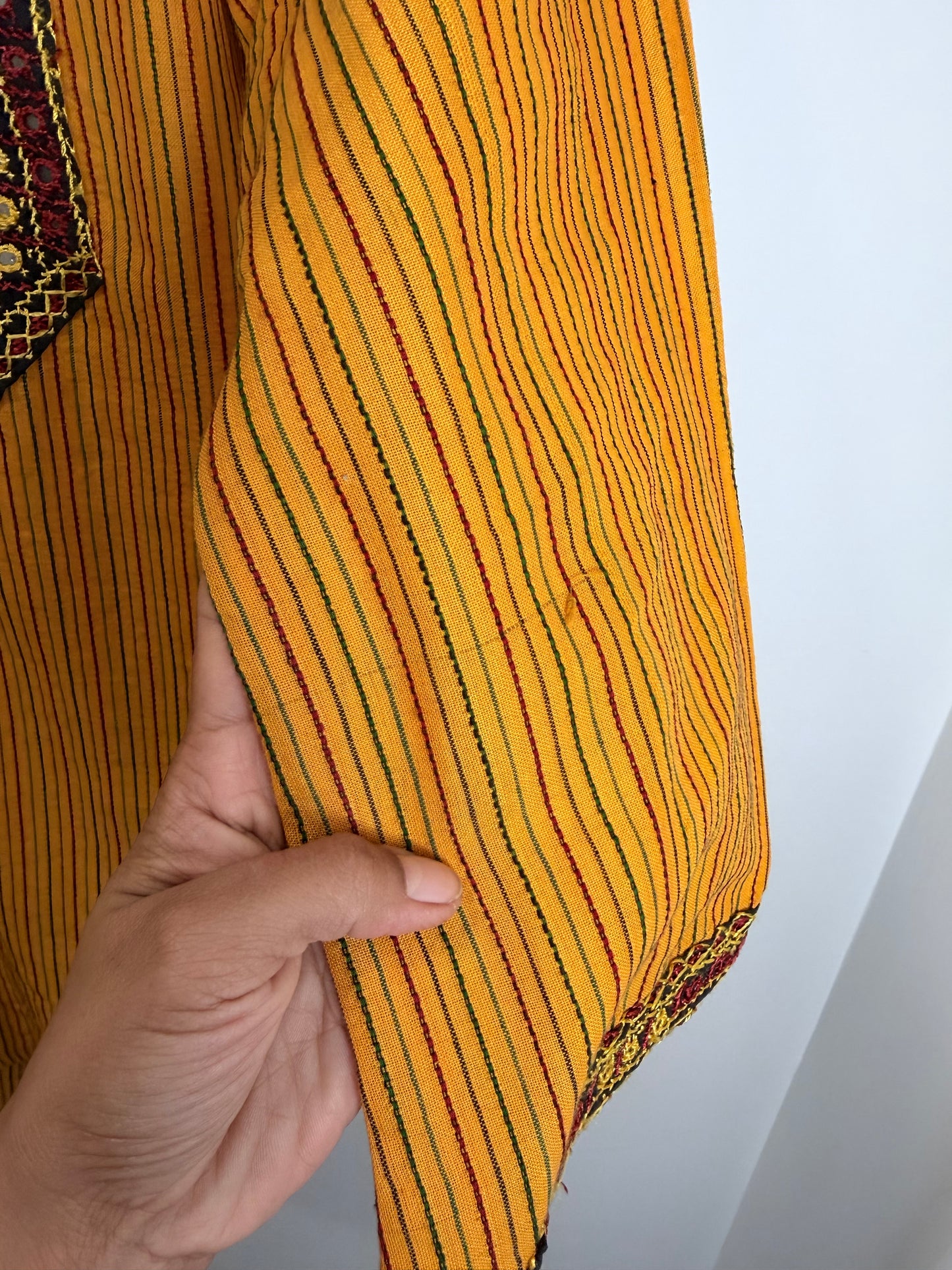 Mustard colorful Kurta - 42