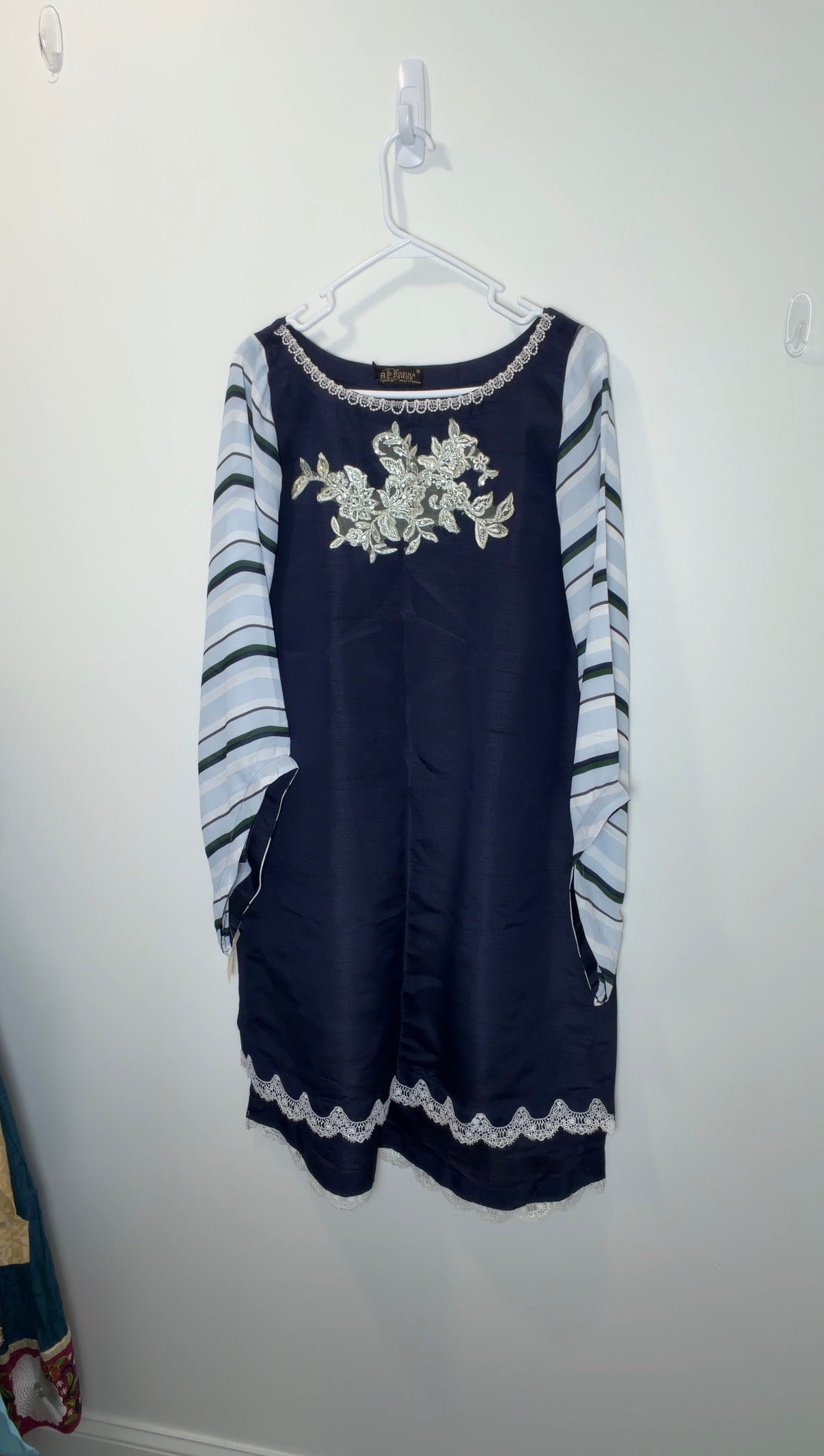 Navy Blue Kurta - 36