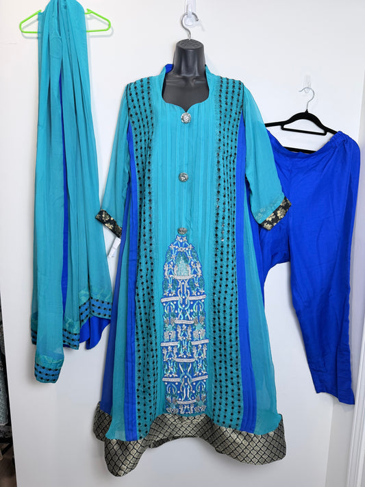 Blue Teal - size 40