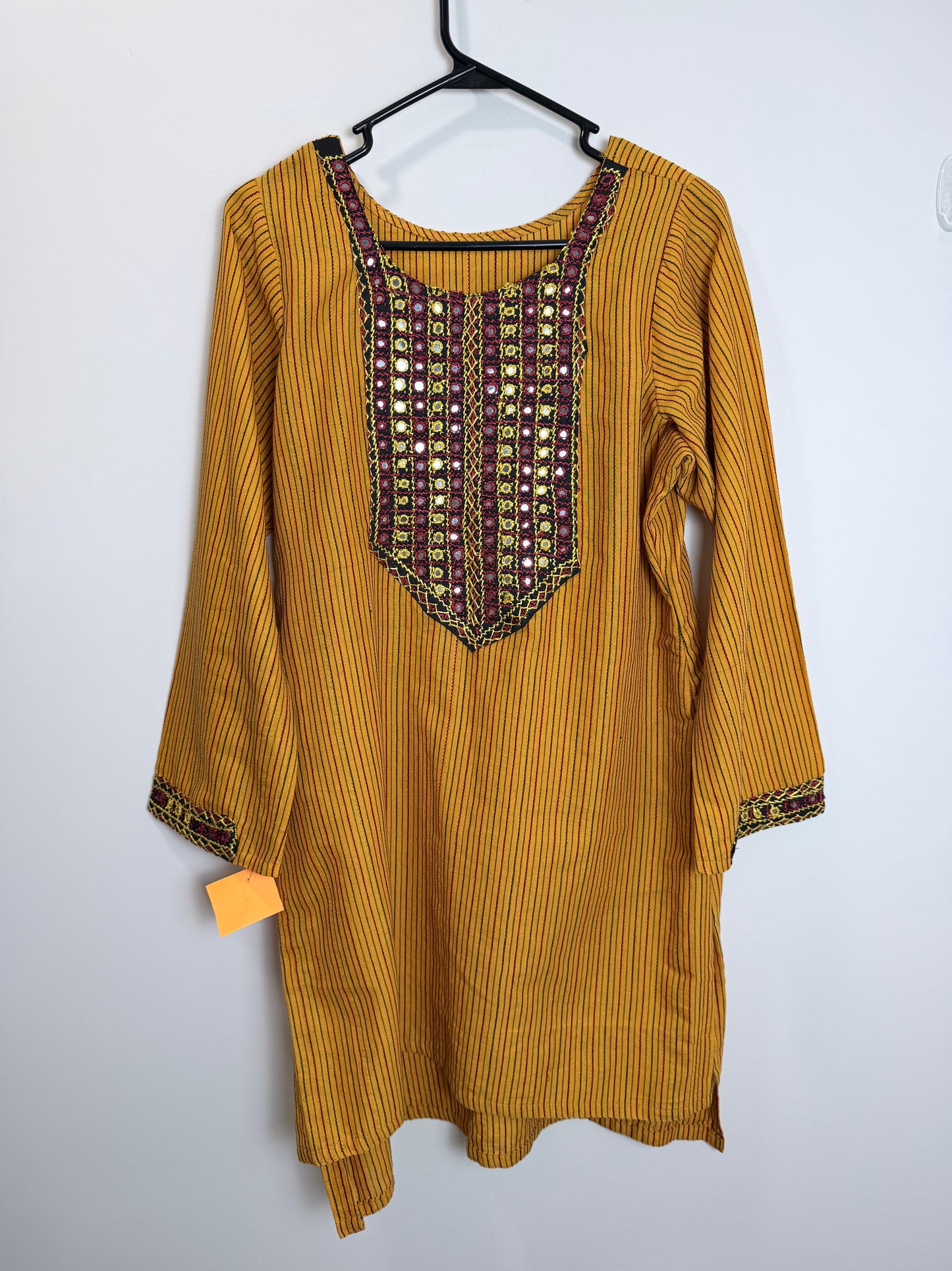 Mustard colorful Kurta - 42