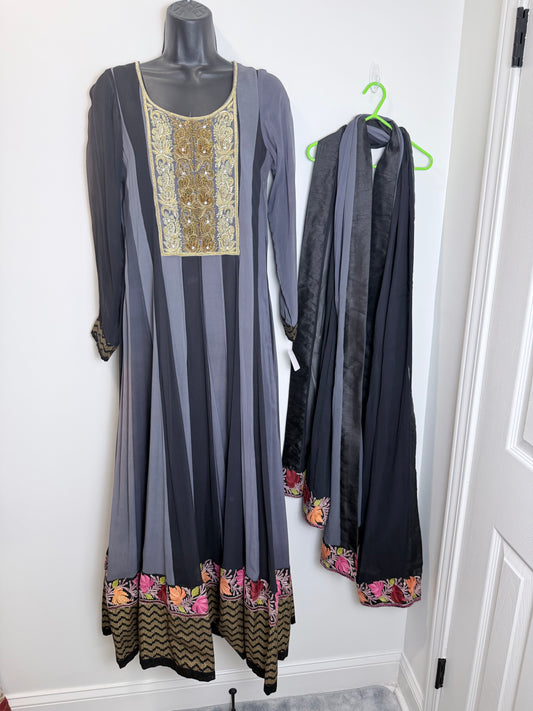Black Gray - Size 36
