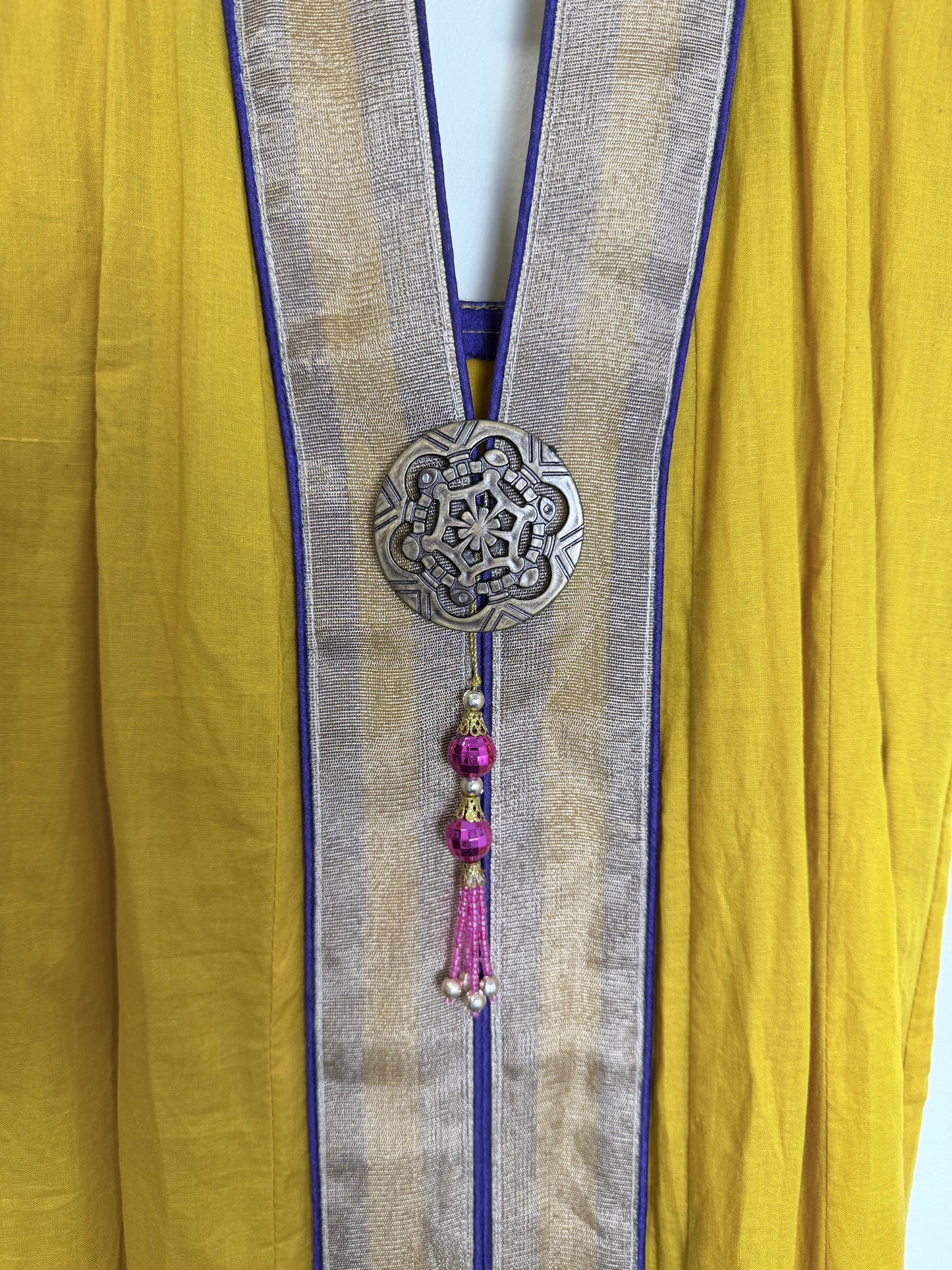 Mustard Anarkali Kurta - 40