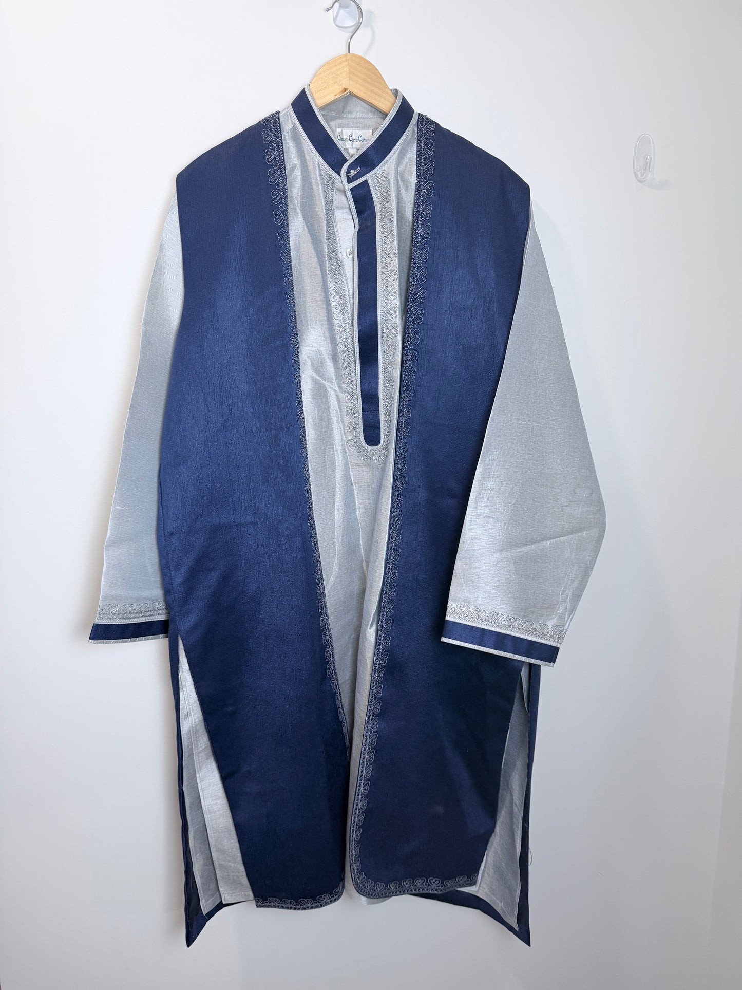 Blue Gray men’s Kurta set - large