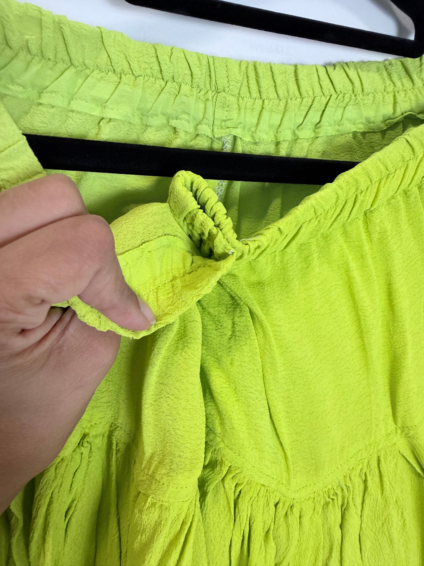 Lime Green Orange - Size 40