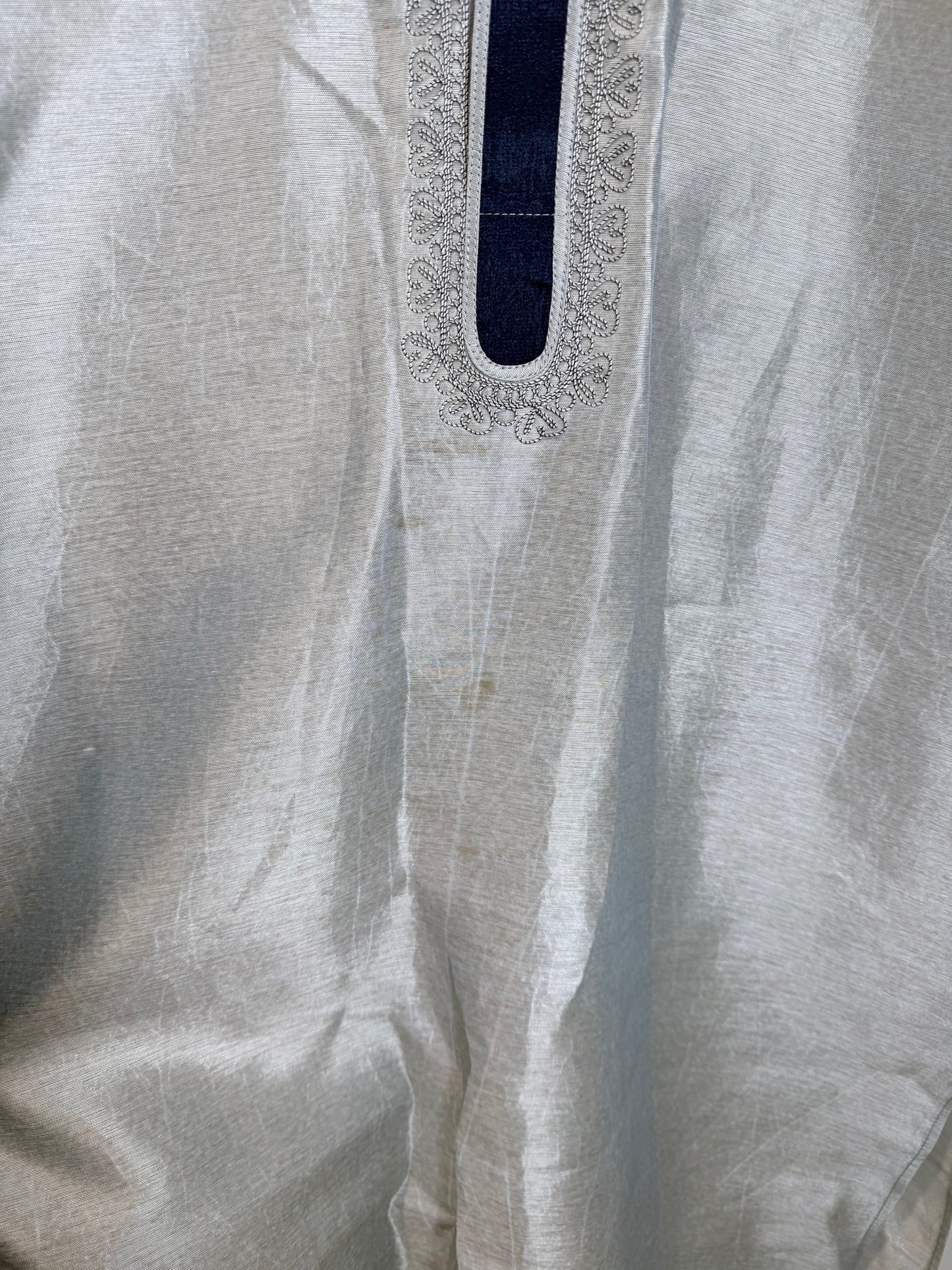 Blue Gray men’s Kurta set - large