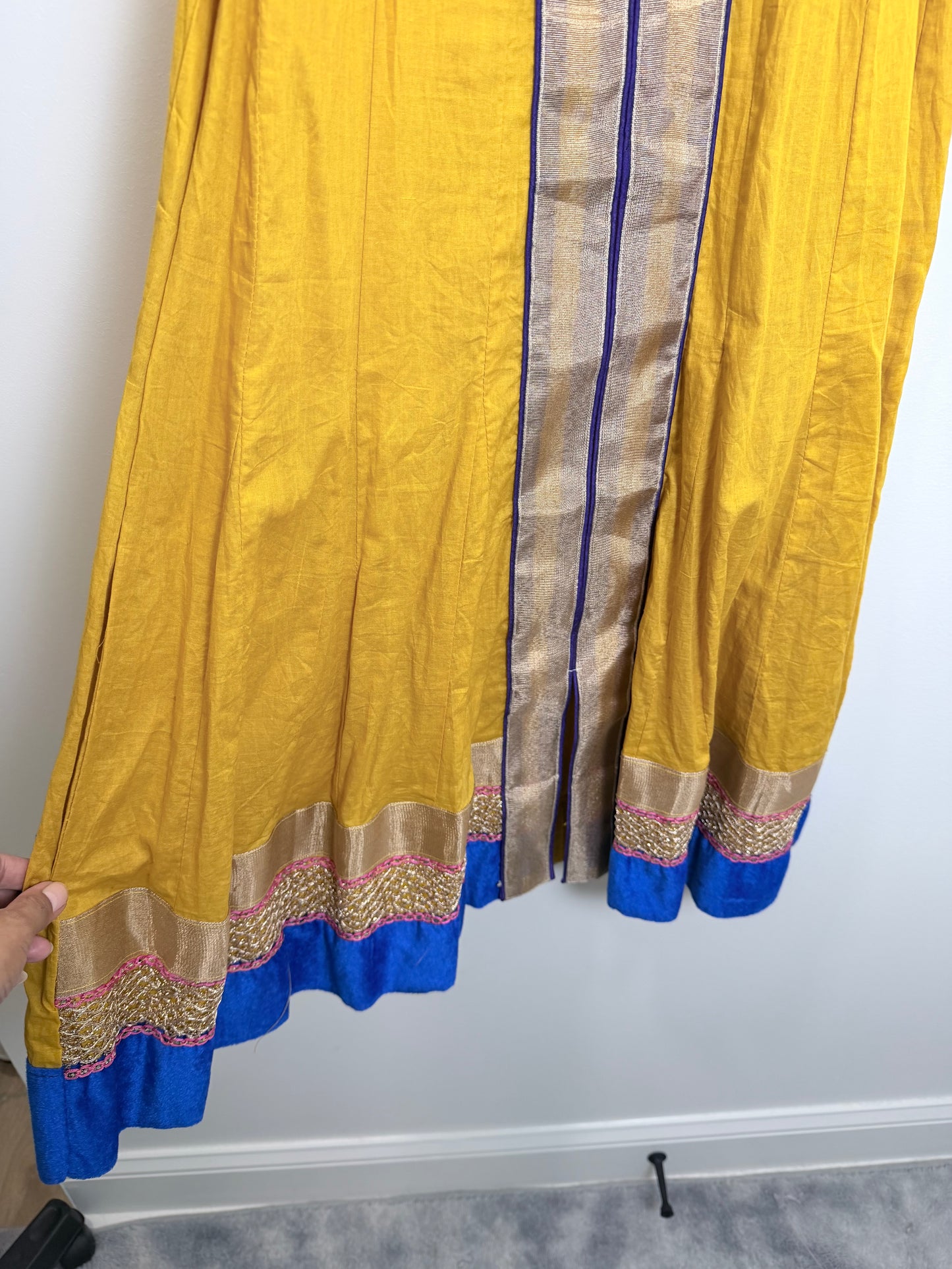 Mustard Anarkali Kurta - 40