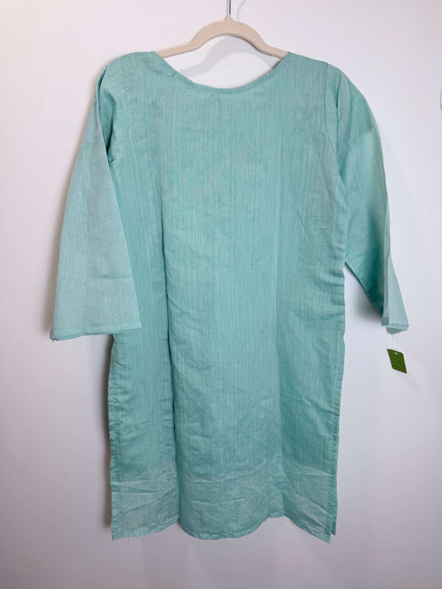 Teal white Kurta - 40