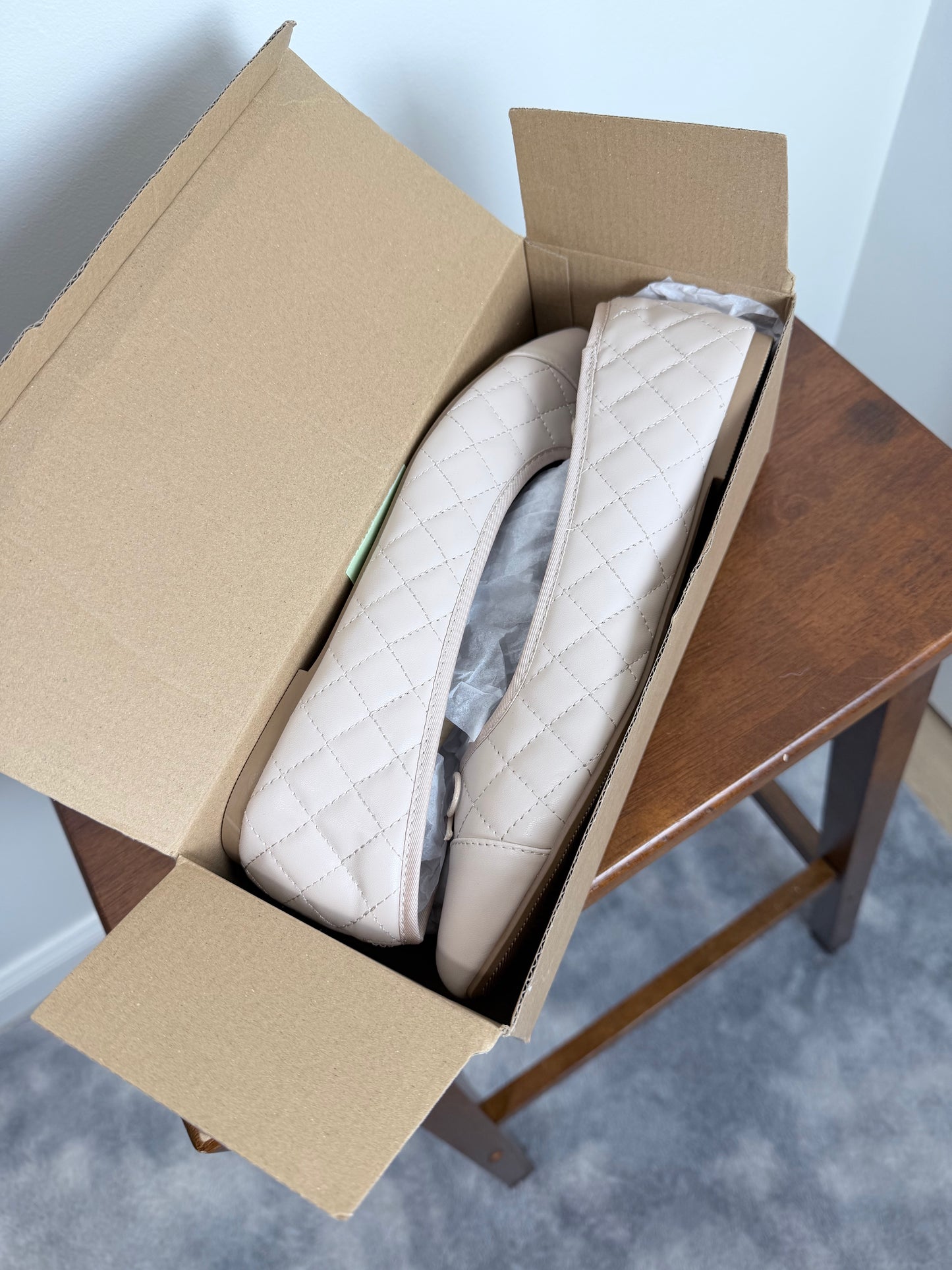 Beige Flats